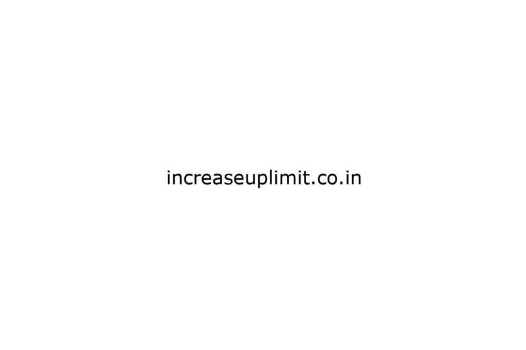 increaseuplimit co in